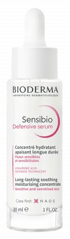 Sensibio Defensive Ser - concentrat calmant și hidratant, cu efect pe termen lung.