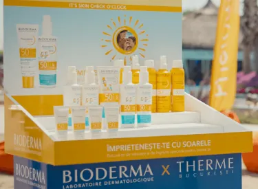 Bioderma Therme - Crema protectie solara SPF. Imprieteneste-te cu soarele