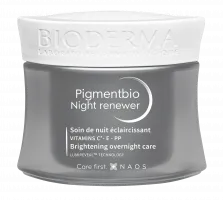 BIODERMA product photo, Pigmentbio Cremă regeneratoare de noapte 50ml, cremă regeneratoare de noapte pentru pielea pigmentată