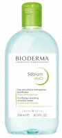 BIODERMA product photo, Sebium H2O 500ml, apă micelară pentru pielea predispusă la acnee, mixtă sau grasă